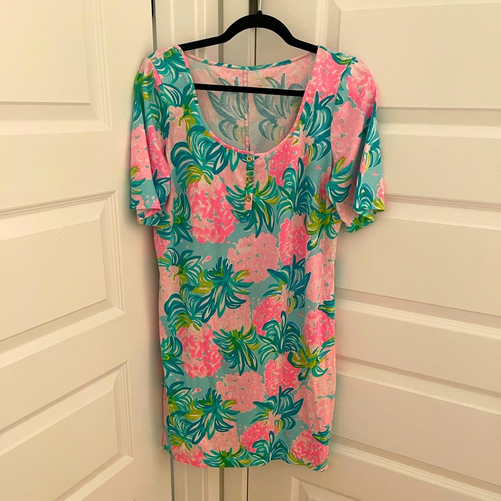 Lilly Pulitzer T-shirt dress with short sleeves